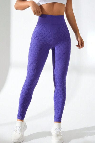 High Waist Active Leggings - Trendsi