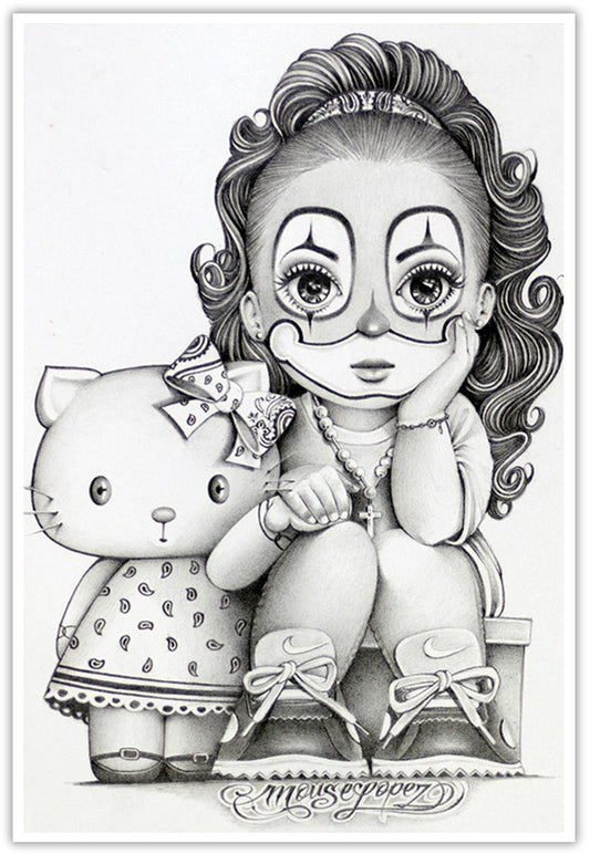 Mouse Lopez Baby Payasa 12 x 18 Art Print - Flyclothing LLC