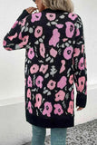 Open Front Longline Cardigan - Trendsi