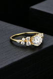 1 Carat Moissanite 925 Sterling Silver Ring - Trendsi