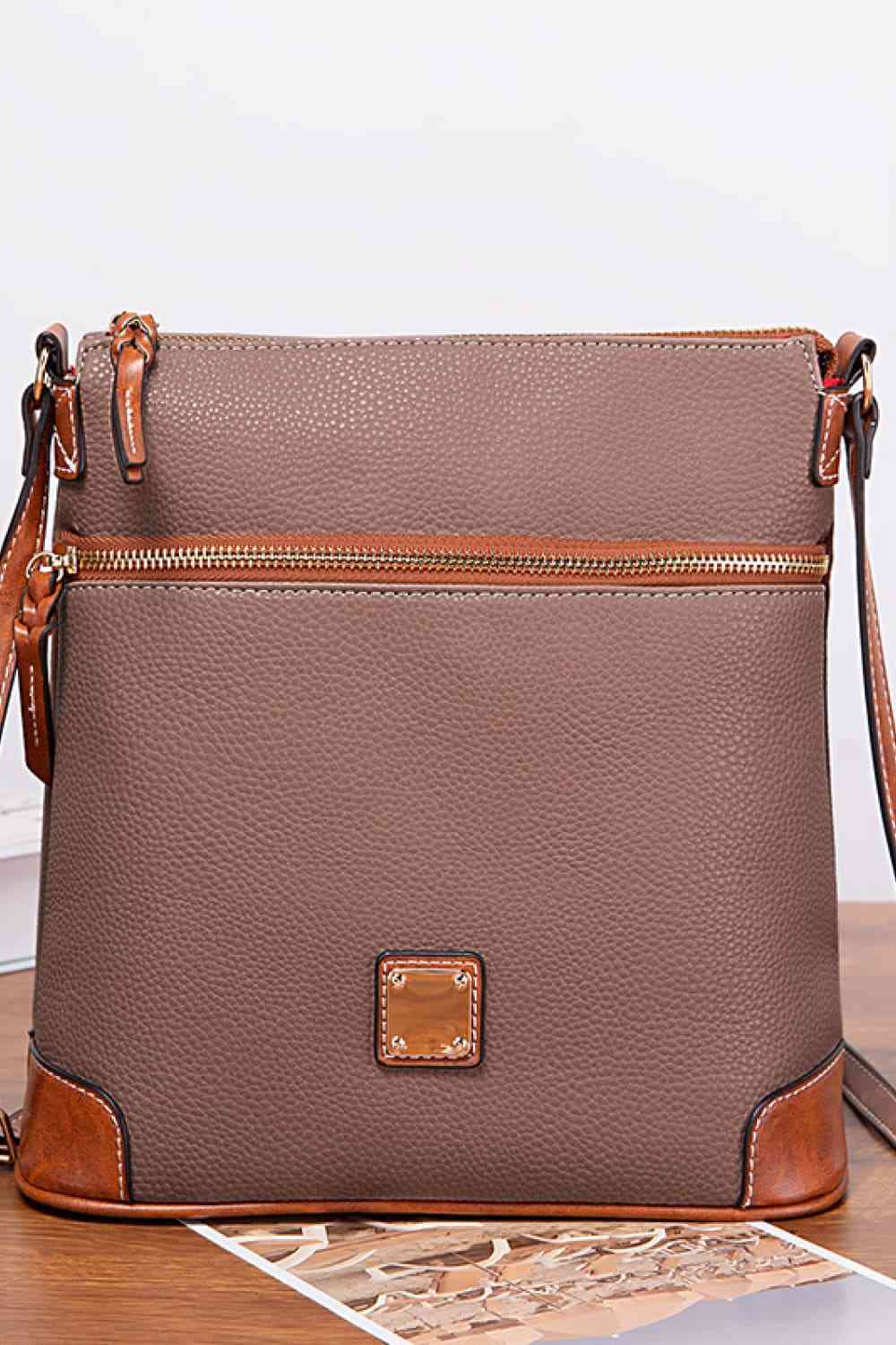 PU Leather Crossbody Bag - Trendsi - Flyclothing LLC