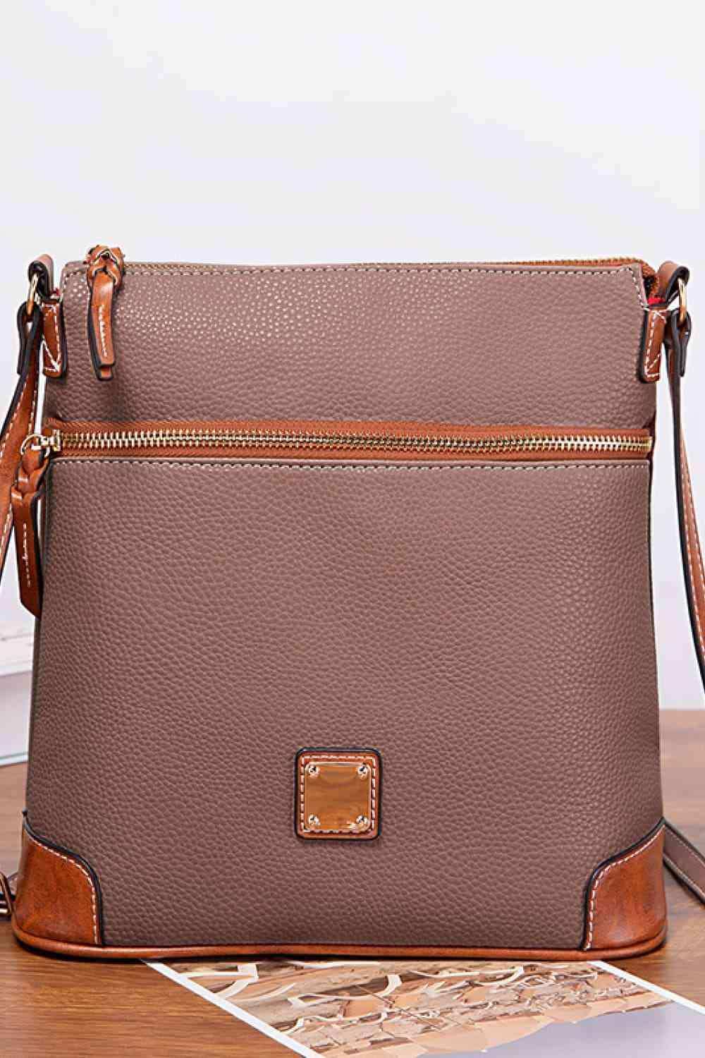 PU Leather Crossbody Bag - Trendsi - Flyclothing LLC