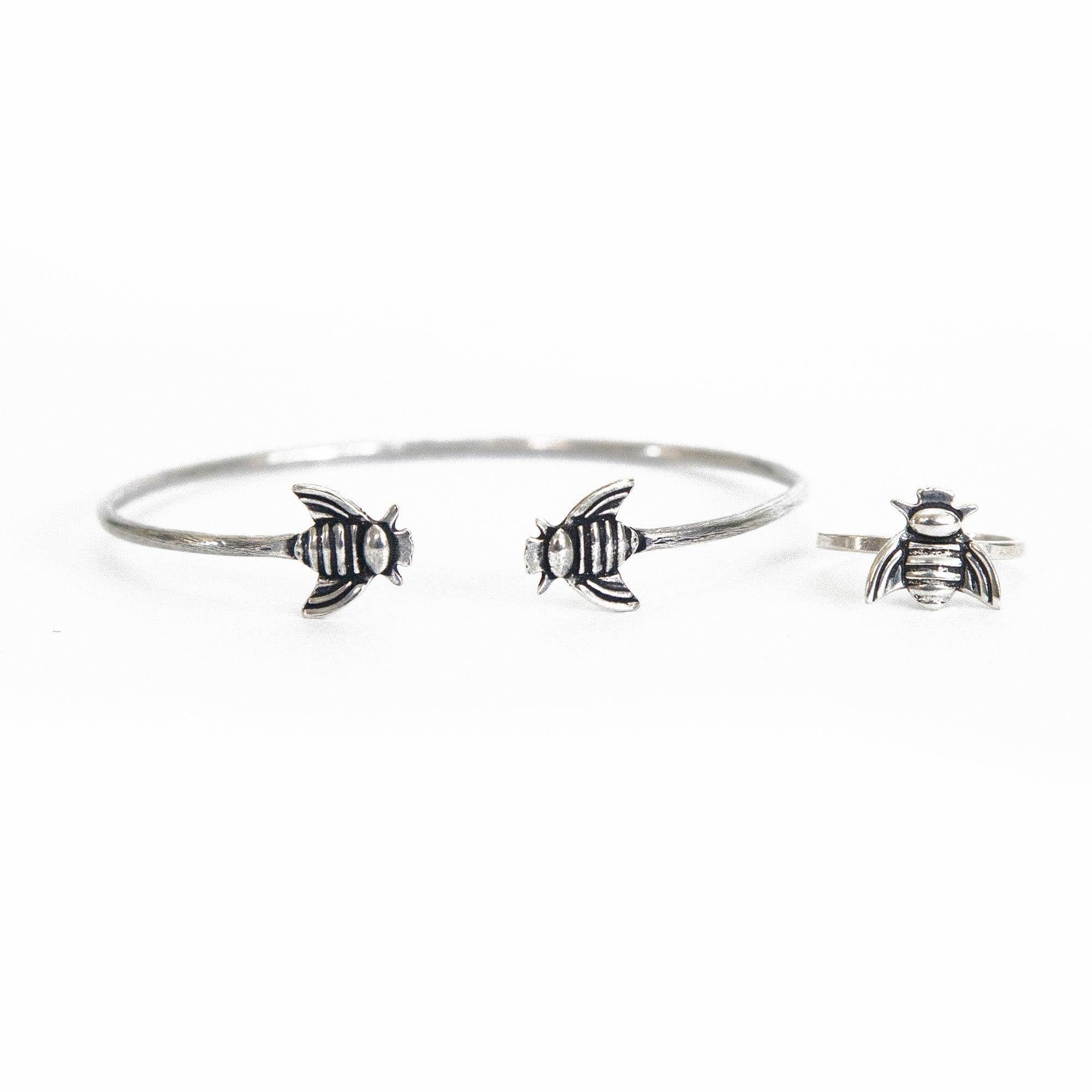 Honeybee Cuff Bracelet - Asha Handicrafts