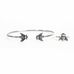 Honeybee Cuff Bracelet - Asha Handicrafts