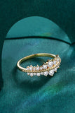 Moissanite 925 Sterling Silver Ring - Trendsi