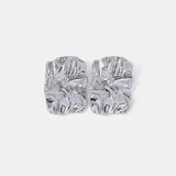 Geometric Stainless Steel Gold-Plated Earrings - Trendsi - Flyclothing LLC
