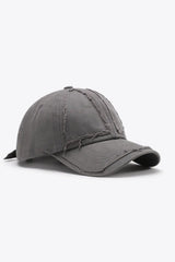 Distressed Adjustable Baseball Cap - Trendsi - Flyclothing LLC