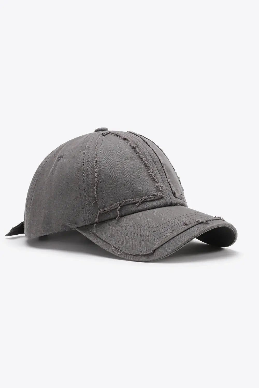 Distressed Adjustable Baseball Cap - Trendsi - Flyclothing LLC