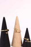 Constellation Stainless Steel Bypass Ring - Trendsi - Flyclothing LLC