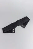 Elastic Wide PU Belt - Trendsi - Flyclothing LLC