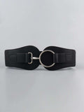 PU Elastic Wide Belt - Trendsi - Flyclothing LLC