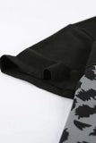 Leopard Print Color Block Short Sleeve T-Shirt - Trendsi - Flyclothing LLC