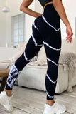 Slim Fit High Waist Long Active Pants - Trendsi - Flyclothing LLC