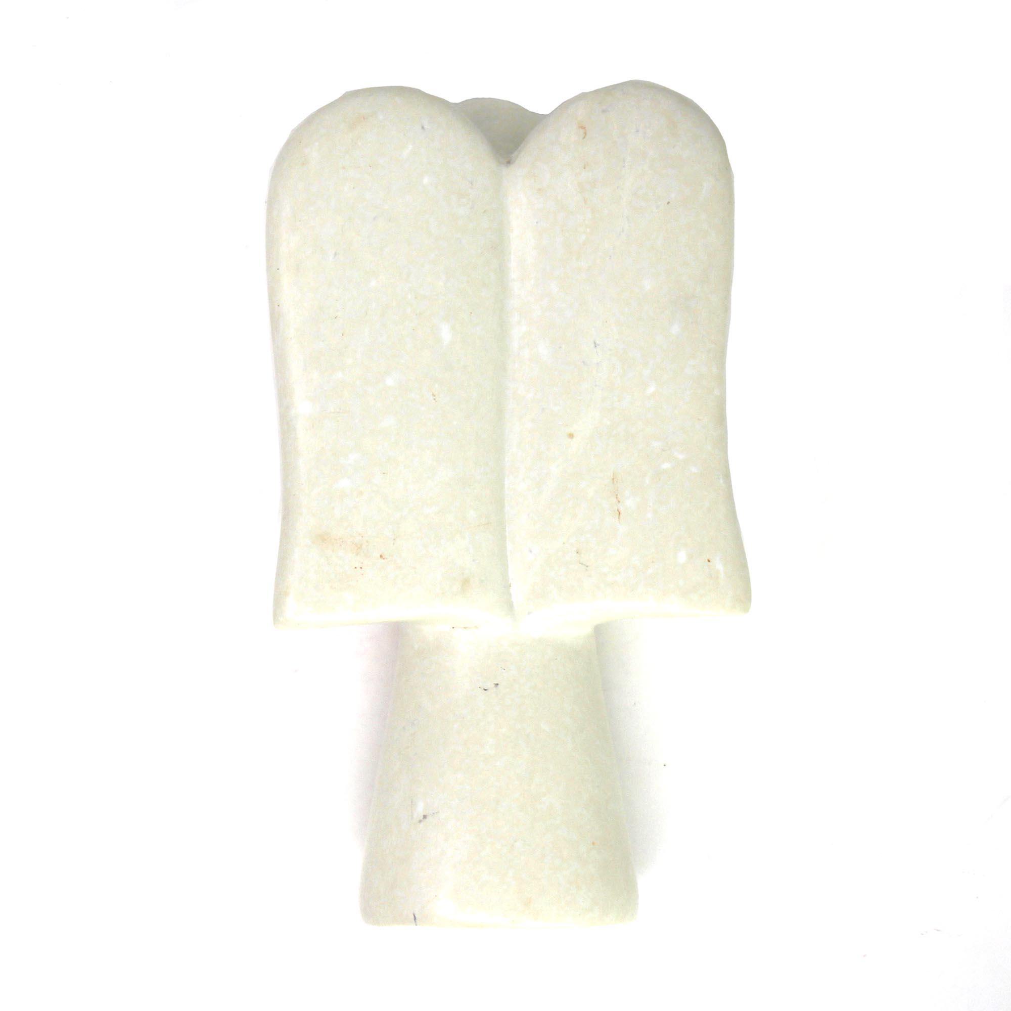 Angel Soapstone Sculpture Holding Heart - SMOLArt