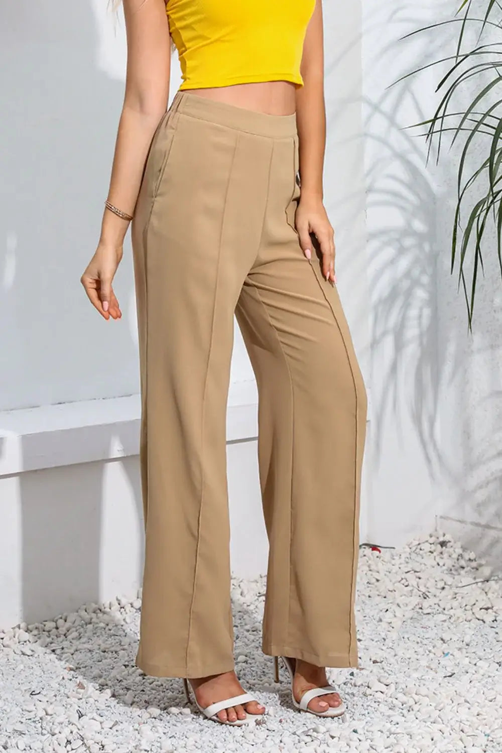 Long Pants with Pockets - Trendsi - Flyclothing LLC