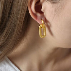 Titanium steel Dangle Earrings - Flyclothing LLC