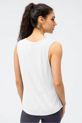 Cutout Reversible Active Tank - Trendsi - Flyclothing LLC