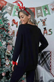 MERRY CHRISTMAS Long Sleeve Sweatshirt - Trendsi - Flyclothing LLC