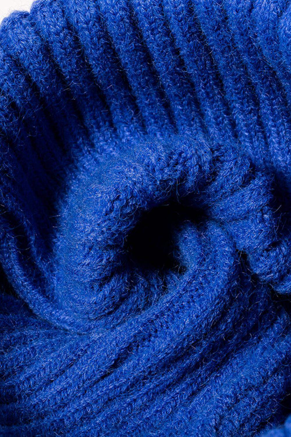Rib-Knit Cuff Beanie - Trendsi - Flyclothing LLC