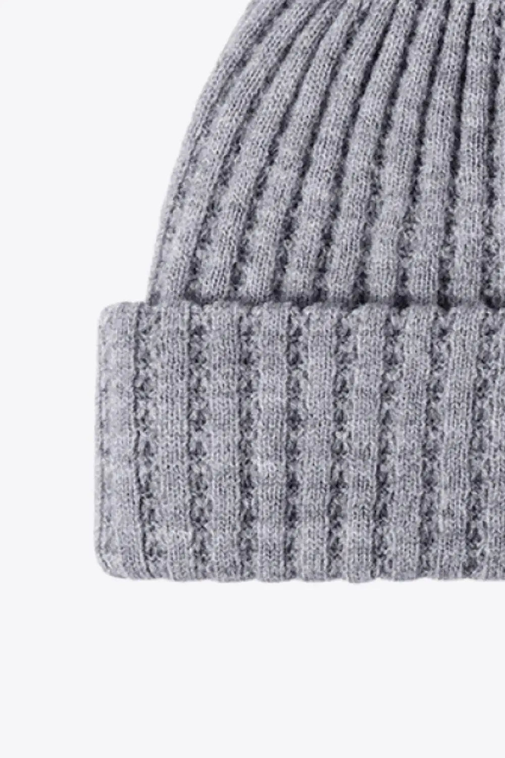 Wide Rib Beanie - Trendsi - Flyclothing LLC