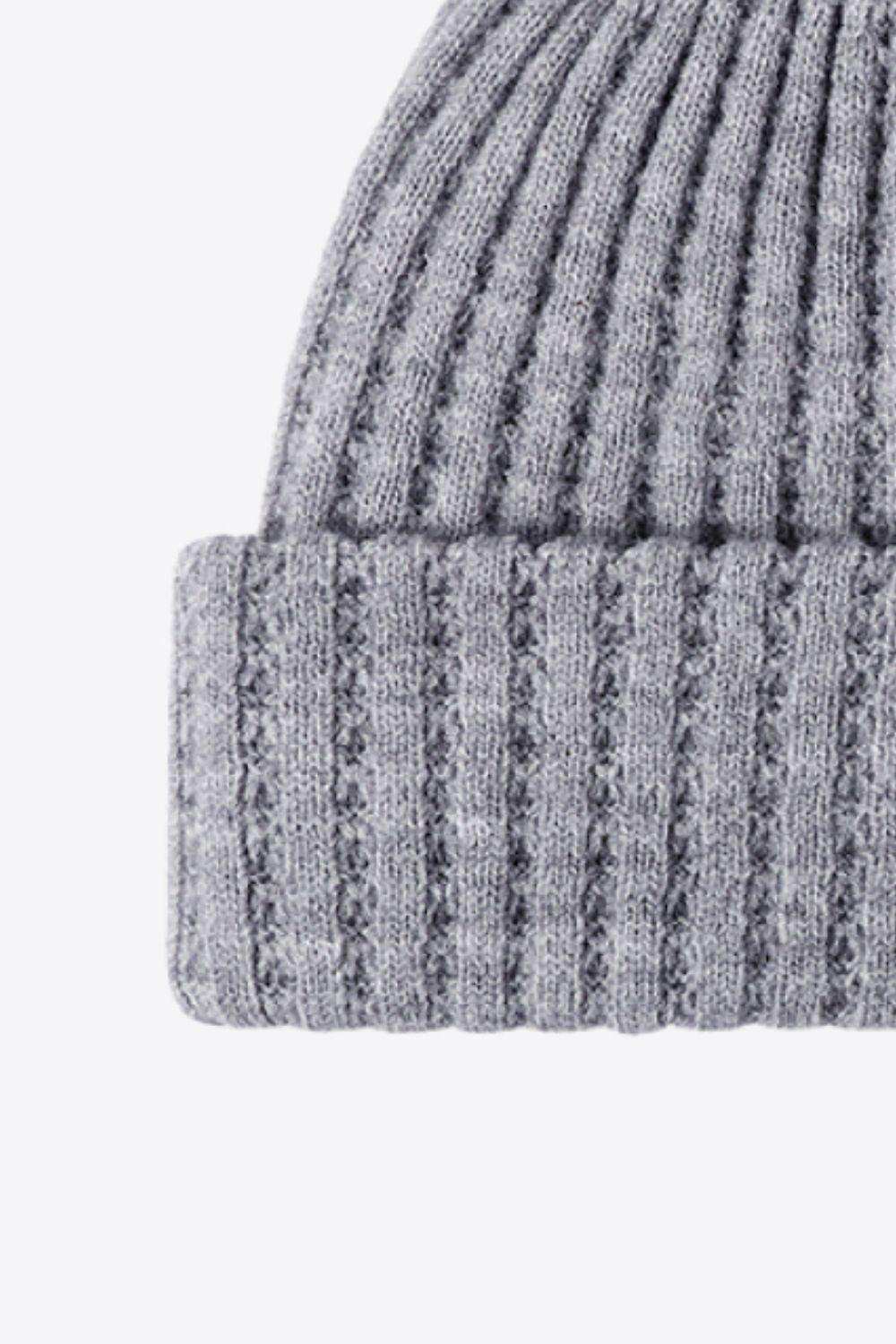 Wide Rib Beanie - Trendsi - Flyclothing LLC