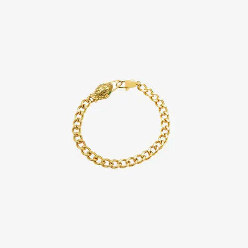 Snake Head Chain Titanium Steel Bracelet - Trendsi - Flyclothing LLC