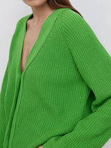 Raglan Sleeve Button Down Cardigan - Trendsi - Flyclothing LLC