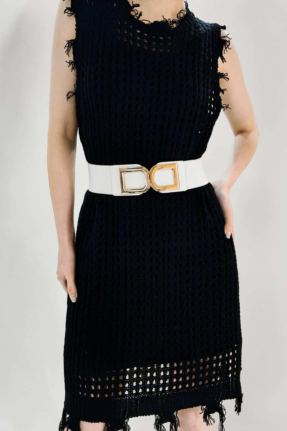 Double D Buckle PU Belt - Trendsi - Flyclothing LLC