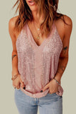Sequin Racerback Tank - Trendsi