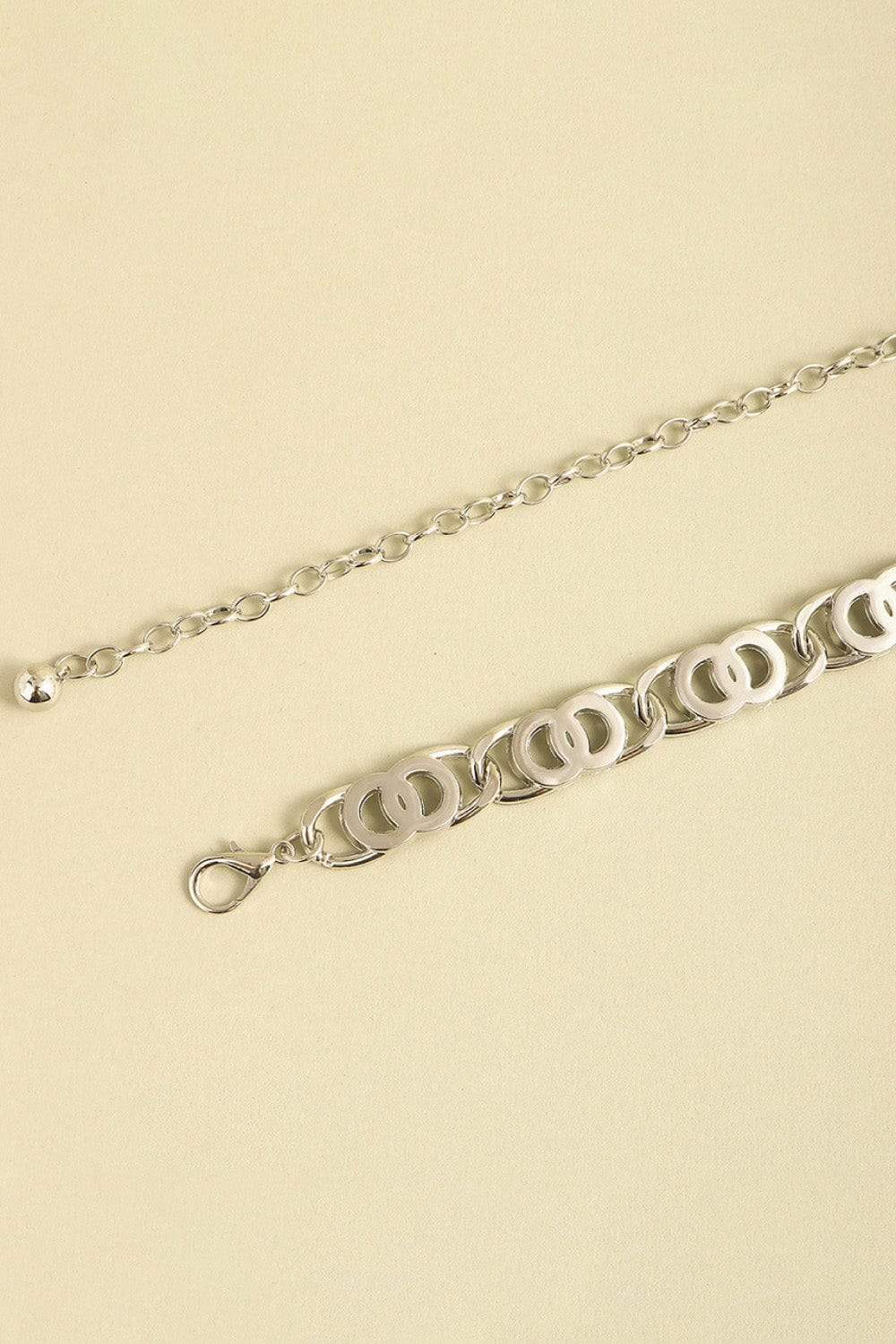 Alloy Lobster Clasp Belt - Trendsi - Flyclothing LLC
