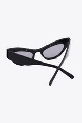 UV400 Rhinestone Trim Cat-Eye Sunglasses - Trendsi - Flyclothing LLC