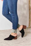 East Lion Corp Pointed-Toe Braided Trim Mules - Trendsi - Flyclothing LLC