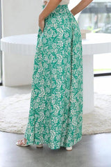 Tied Wide Leg Pants - Trendsi