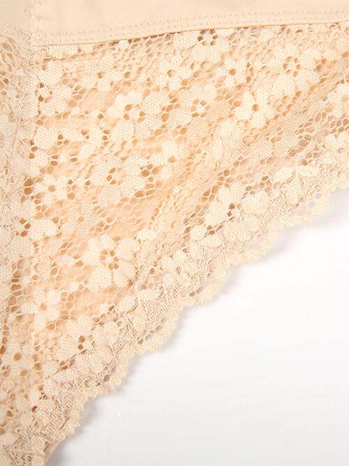 Full Size Lace Detail Shaping Shorts - Trendsi - Flyclothing LLC