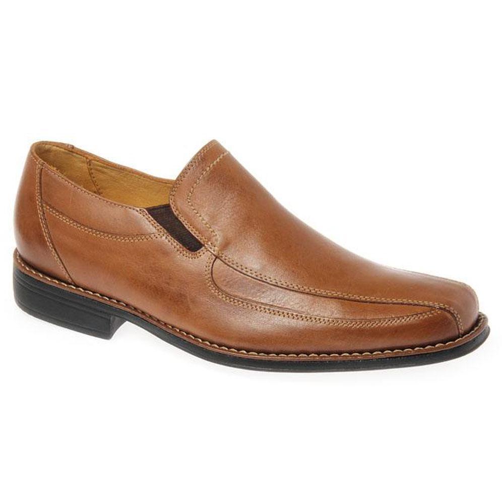 Sandro Moscoloni Berwyn Tan Leather Venetian Loafer - Flyclothing LLC
