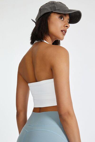 Halter Neck Active Cami - Trendsi