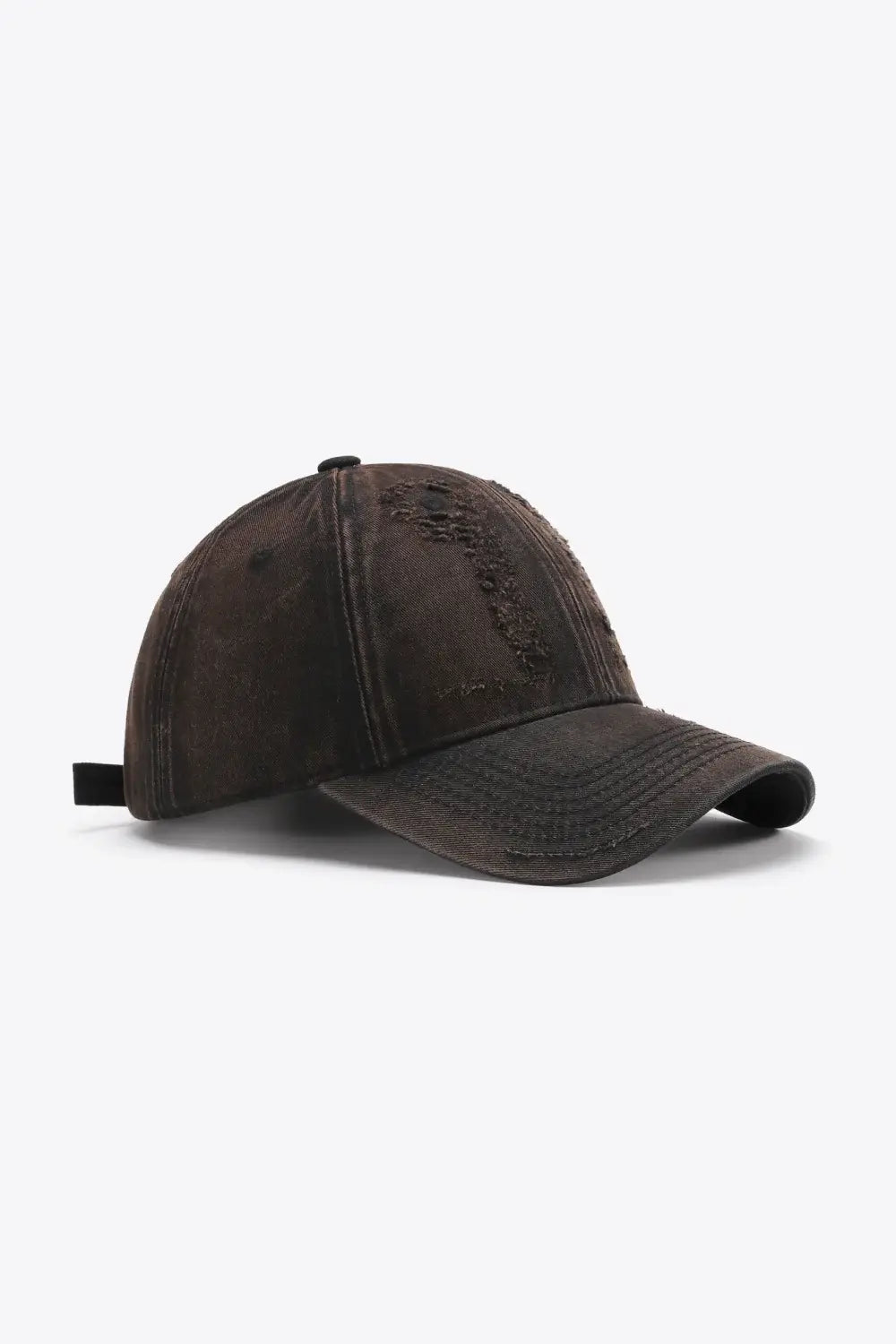 Distressed Adjustable Baseball Cap - Trendsi - Flyclothing LLC
