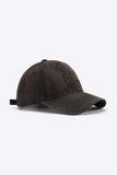 Distressed Adjustable Baseball Cap - Trendsi - Flyclothing LLC