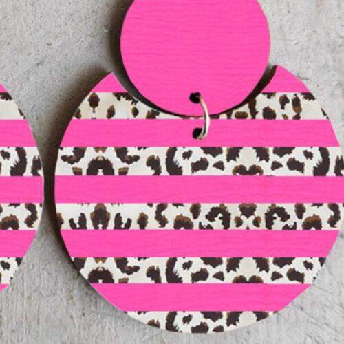 Xylem Leopard Dangle Earrings - Trendsi - Flyclothing LLC