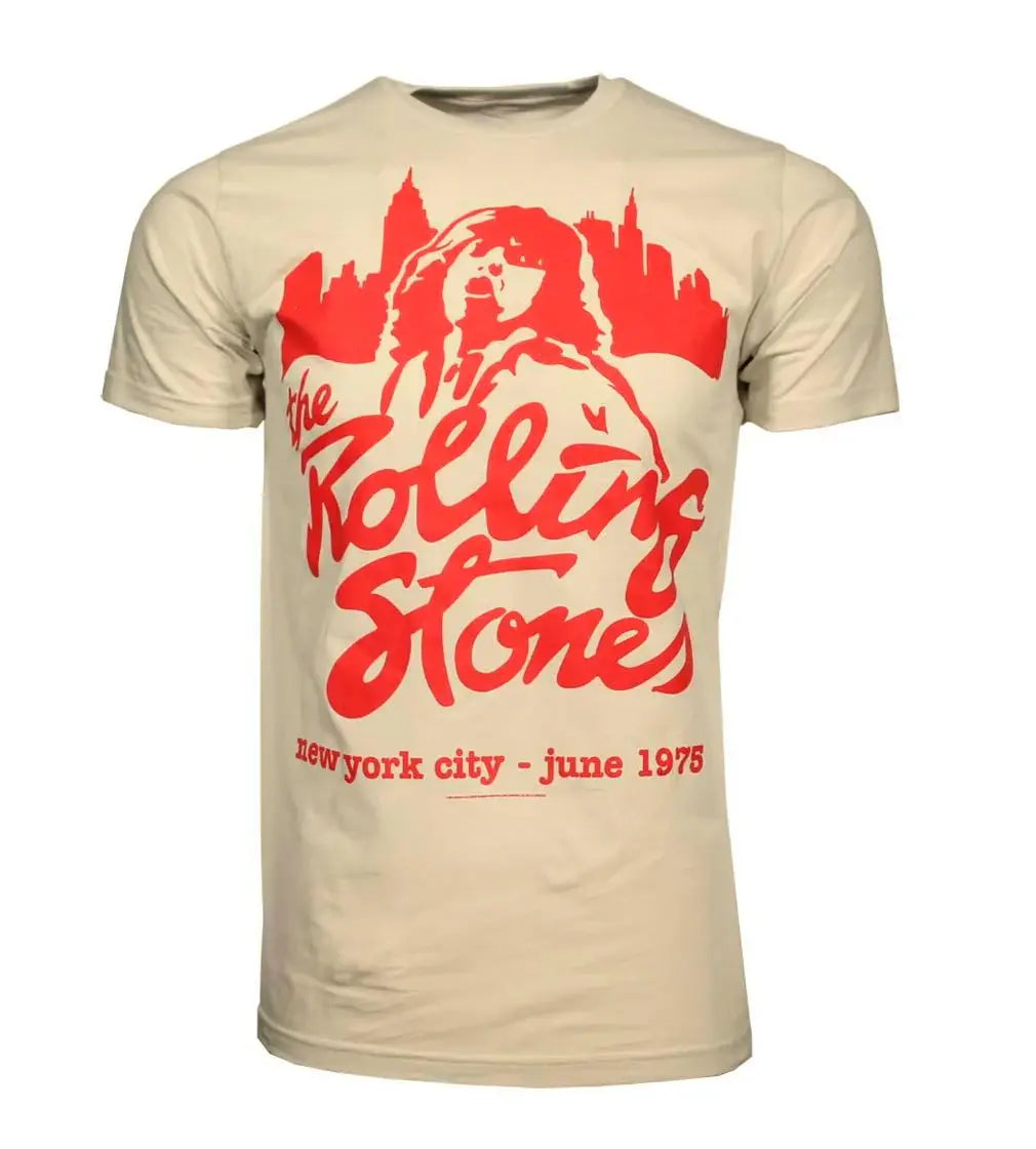 Rolling Stones Mick June 1975 T-Shirt - Rolling Stones - Flyclothing LLC