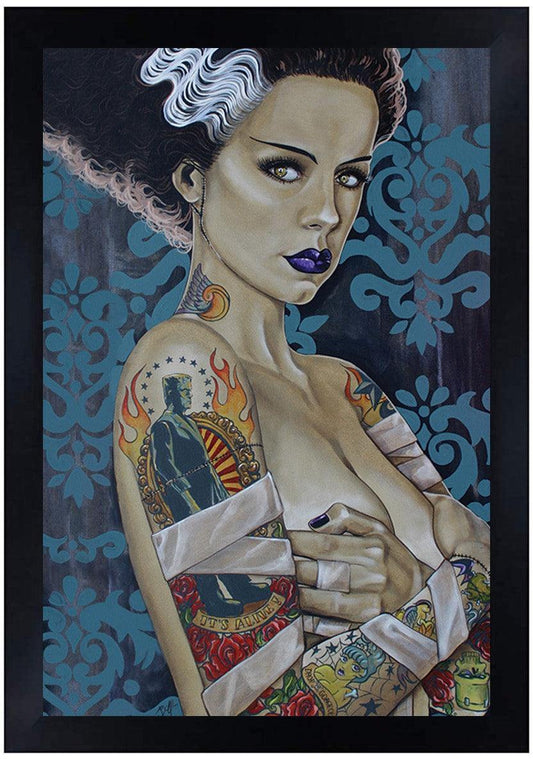 Mike Bell Bride Ink 12 x 18 Art Print - Flyclothing LLC