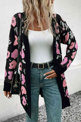 Open Front Longline Cardigan - Trendsi - Flyclothing LLC
