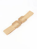 Wide Braid Belt - Trendsi