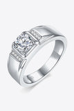 From The Heart 1 Carat Moissanite Ring - Trendsi