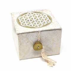 Meditation Bowl Box: 3'' Flower Of Life - DZI (Meditation) - DZI (Meditation)