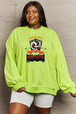 Simply Love Full Size TRICK OR TREAT HAPPY HALLOWEEN Graphic Sweatshirt - Trendsi - Flyclothing LLC