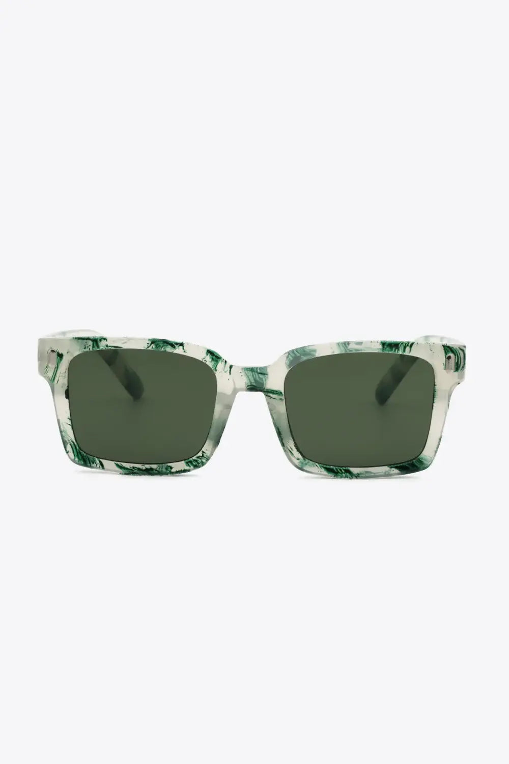 UV400 Polycarbonate Square Sunglasses - Trendsi - Flyclothing LLC