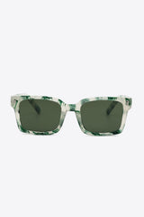 UV400 Polycarbonate Square Sunglasses - Flyclothing LLC