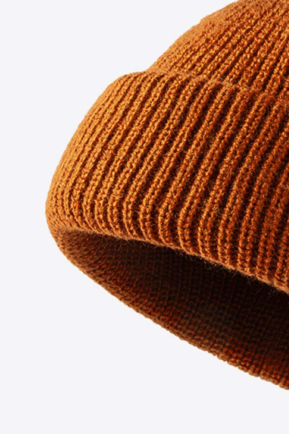 Calling For Winter Rib-Knit Beanie - Trendsi - Flyclothing LLC