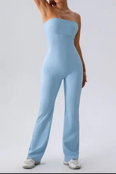 Sleeveless Straight Active Jumpsuit - Trendsi - Flyclothing LLC